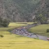 Khu du lịch Tam Cốc-Bích Động, xã Ninh Hải, huyện Hoa Lư, tỉnh Ninh Bình mùa lễ hội. (Ảnh: Minh Đức/TTXVN)
