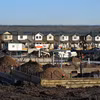 Những ngôi nhà được rao bán tại Alberta, Canada. (Ảnh: AFP/TTXVN)