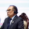 Thủ tướng Malaysia Anwar Ibrahim tham dự Hội nghị Cấp cao ASEAN lần thứ 44-45. (Nguồn: Reuters)