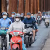 Không khí Hà Nội ở mức trung bình. (Nguồn: TTXVN)