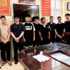 Các đối tượng liên quan vụ án. (Ảnh TTXVN phát)