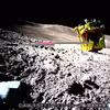 Cơ quan Thám hiểm Hàng không Vũ trụ Nhật Bản (JAXA) công bố những hình ảnh đầu tiên của sứ mệnh Tàu Đổ bộ Thông minh Khảo sát Mặt Trăng (SLIM), ngày 25/1/2024. (Ảnh: AFP/TTXVN)