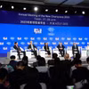 Diễn đàn Davos mùa Hè lần thứ 14 diễn ra tại thành phố Thiên Tân, miền Bắc Trung Quốc hồi tháng Sáu năm ngoái. (Ảnh: THX/TTXVN)