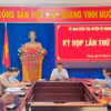 Quang cảnh kỳ họp lần thứ 43 Ủy ban Kiểm tra Huyện ủy Kbang (Gia Lai), ngày 3/4 vừa qua. (Nguồn: Báo Gia Lai điện tử)
