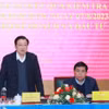 Ông Phan Đình phát biểu chỉ đạo hội nghị. (Ảnh: Phương Hoa/TTXVN)