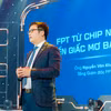 Ông Nguyễn Văn Khoa – Tổng giám đốc FPT chia sẻ về chủ đề "FPT - từ chip nguồn đến giấc mơ bán dẫn." (Ảnh: FPT)