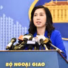 Người Phát ngôn Bộ Ngoại giao Lê Thị Thu Hằng. (Nguồn: TTXVN)