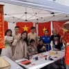 Sinh viên Việt Nam tham dự Ngày hội đoàn kết sinh viên các dân tộc tại Liên bang Nga. (Ảnh: Ban Tổ chức)