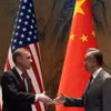 Bộ trưởng Ngoại giao Trung Quốc Vương Nghị và Cố vấn an ninh quốc gia Mỹ Jake Sullivan. (Nguồn: Reuters)