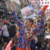 Lễ hội té nước Songkran ở Bangkok, Thái Lan ngày 12/4/2024. (Ảnh: AFP/TTXVN)
