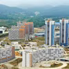 Một góc Bình Nhưỡng, Triều Tiên. (Ảnh: KCNA/TTXVN)