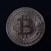 Đồng Bitcoin. (Ảnh: AFP/TTXVN)