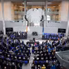 Toàn cảnh một phiên họp Quốc hội Đức ở Berlin, ngày 11/10/2023. (Ảnh: AFP/TTXVN)