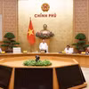 Phó Thủ tướng Lê Thành Long, Chủ tịch Ủy ban Quốc gia về người cao tuổi Việt Nam phát biểu. (Ảnh: Doãn Tấn/TTXVN)