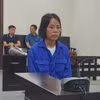 Bị cáo Nguyễn Thu Hương tại phiên tòa. (Nguồn: Báo Công an Nhân dân)