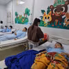 Bệnh nhân đang điều trị tại Bệnh viện Đa khoa Sài gòn-Nha Trang. (Ảnh: TTXVN phát)