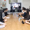 Đại hội nhiệm kỳ II của Hội sinh viên Việt Nam tại Singapore được tổ chức dưới hình thức trực tiếp kết hợp trực tuyến. (Ảnh: Lê Dương/Vietnam+)