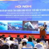 Phó Thủ tướng Lê Minh Khái phát biểu chỉ đạo tại hội nghị. (Ảnh: An Đăng/TTXVN)