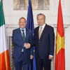 Tổng Bí thư, Chủ tịch nước Tô Lâm hội kiến Chủ tịch Thượng viện Ireland Jerry Buttimer tại Dublin, ngày 3/10/2024. (Ảnh: Trí Dũng/TTXVN)