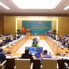 Hội nghị thẩm định Quy hoạch vùng Tây nguyên thời kỳ 2021-2030, tầm nhìn đến năm 2050 dưới sự chủ trì của Phó Thủ tướng Trần Hồng Hà. (Ảnh: Văn Điệp/TTXVN)