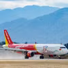 Máy bay của Hãng hàng không Vietjet Air. (Ảnh: PV/Vietnam+)