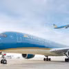 Vietnam Airlines đăng cai chủ nhà của hội nghị Hàng không Quốc tế diễn ra từ ngày 27-29/2 tại Hà Nội. (Ảnh: PV/Vietnam+)