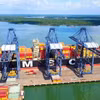 Hãng tàu lớn nhất thế giới MSC thường xuyên có chuyến tàu cập cụm cảng Cái Mép-Thị Vải tỉnh Bà Rịa-Vũng Tàu. (Ảnh: TTXVN phát)