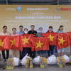 Chương trình được tổ chức với mong muốn lan tỏa các giá trị tốt đẹp, đồng thời động viên, khuyến khích ngư dân tiếp tục vươn khơi, bám biển cùng chung tay giữ gìn, bảo vệ chủ quyền biển, đảo thiêng liêng của Tổ quốc. (Ảnh Đặng Tuấn/TTXVN)