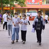 Thí sinh dự thi Tốt nghiệp Trung học phổ thông. (Ảnh: PV/Vietnam+)