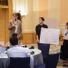 Các cán bộ, giảng viên tham gia hoạt động tại chương trình tập huấn. (Ảnh: PV/Vietnam+)