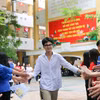 Thí sinh Hà Nội dự thi vào lớp 10. (Ảnh: TTXVN)
