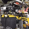 Công nhân làm việc tại nhà máy của Nissan ở Sunderland, miền bắc nước Anh, ngày 10/10/2019. (Ảnh: Kyodo/ TTXVN)