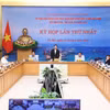 Phó Thủ tướng Trần Hồng Hà phát biểu chỉ đạo. (Ảnh: Văn Điệp/TTXVN)
