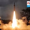 Phóng tên lửa Agni-V. (Nguồn: Indian Express)