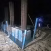 Khu vực công trường các công nhân làm việc trước khi về lán trại để nghỉ ngơi thì gặp nạn. (Ảnh: Xuân Triệu/TTXVN)