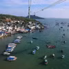Làng chài Hòn Thơm, Phú Quốc. (Ảnh: Dương Giang/TTXVN)