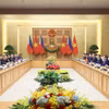 Thủ tướng Phạm Minh Chính hội kiến Tổng thống Philippines Ferdinand Marcos Jr.. (Ảnh: Dương Giang/TTXVN)