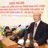 Tổng Bí thư Nguyễn Phú Trọng phát biểu chỉ đạo Hội nghị triển khai Kế hoạch phát triển kinh tế-xã hội năm 2023 (Hà Nội, 3/1/2023). (Ảnh: Trí Dũng/TTXVN)