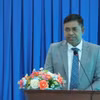 Ông Madan Mohan Sethi, Tổng Lãnh sự Ấn Độ tại Thành phố Hồ Chí Minh phát biểu tại Hội nghị. (Ảnh: TTXVN phát)
