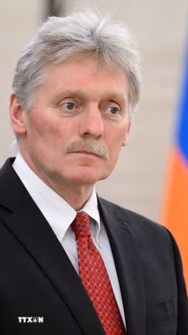 Người phát ngôn Điện Kremlin Dmitry Peskov. (Ảnh: AFP/TTXVN)