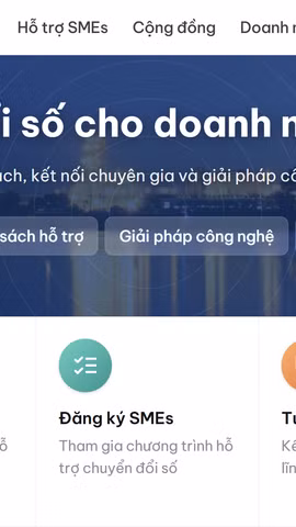 Sở Khoa học và Công nghệ Thành phố Hồ Chí Minh đã mở cổng hỗ trợ chuyển đổi số doanh nghiệp.