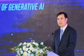 Thứ trưởng Bộ Khoa học và Công nghệ Bùi Thế Duy. (Ảnh: Hoàng Hiếu/TTXVN)