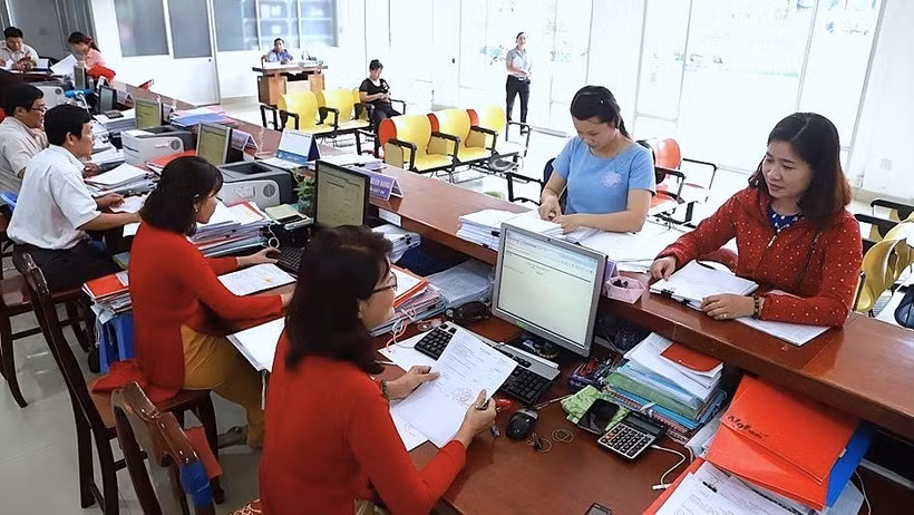 Kho bạc Nhà nước đẩy mạnh chuyển đổi số trong thanh toán ngân sách. (Ảnh: Vietnam+)