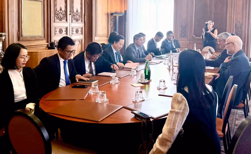 Hợp tác Việt Nam và OECD thúc đẩy phát triển các lĩnh vực tài chính công, thuế, đầu tư, tài chính xanh và cải cách thể chế. (Ảnh: BTC)