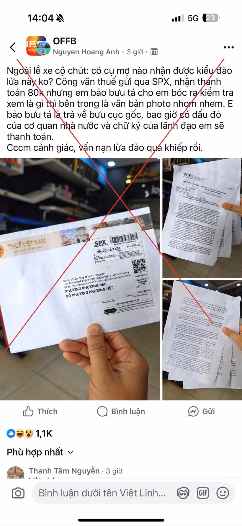 Cục Thuế cảnh báo tình trạng lừa đảo mạo danh qua công văn giả và vận chuyển 