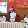 Bí thư Tỉnh ủy, Chủ tịch Ủy ban Nhân dân tỉnh Lào Cai Trịnh Xuân Trường Phát biểu tại Hội nghị. (Ảnh: Hồng Ninh/TTXVN)