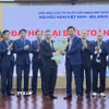 Ban Chấp hành khóa V, nhiệm kỳ 2026-2031, Hội hữu nghị Việt Nam-Belarus ra mắt. (Ảnh: Hải Ngọc/TTXVN)