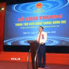 Ông Dương Đình Chỉnh, Phó Chủ tịch Thường trực HĐND tỉnh Nghệ An phát biểu tại lễ khai trương. (Ảnh: Trịnh Duy Hưng/TTXVN)