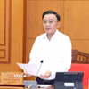 Thường trực Ban Bí thư Trần Cẩm Tú phát biểu chỉ đạo. (Ảnh: Phương Hoa/TTXVN)