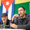 Các tổ chức đoàn kết với Cuba tại Argentina thời gian qua không chỉ lên tiếng phản đối chính sách cấm vận của Mỹ mà còn triển khai nhiều hoạt động hỗ trợ thiết thực đối với người dân quốc đảo Caribe. (Ảnh: Thanh Tùng/TTXVN)